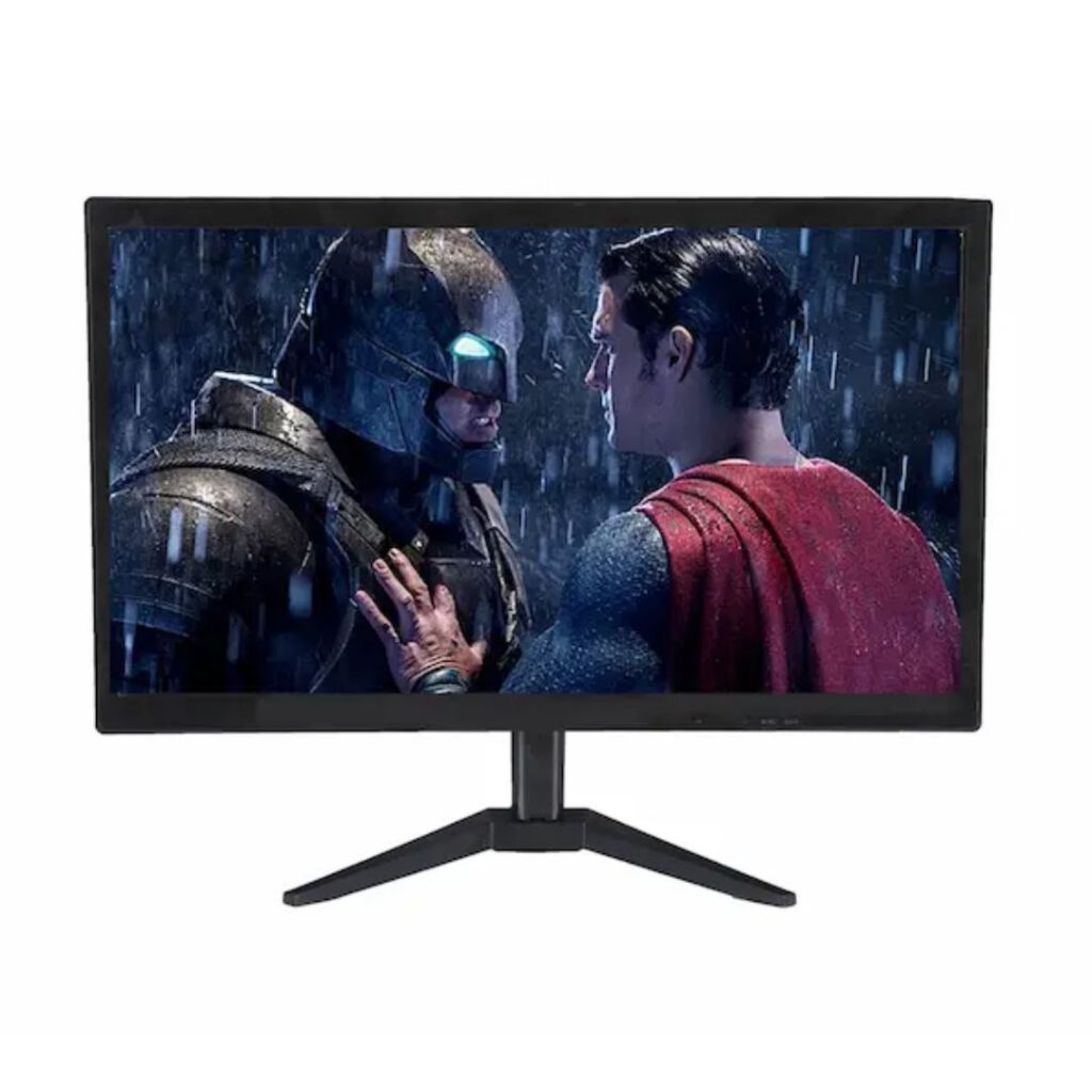 hitech 19 inch monitor with vga and hdmi front view