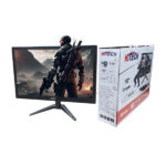 hitech 19 inch monitor with vga and hdmi side view