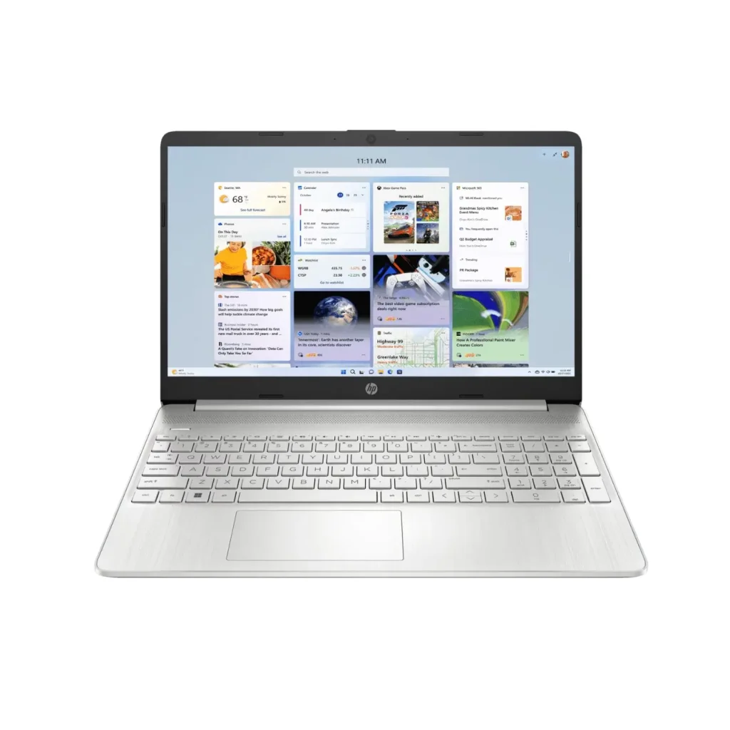 hp 15s notebook core i5 1235u front view