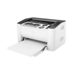 hp laser 107w printer side opened view