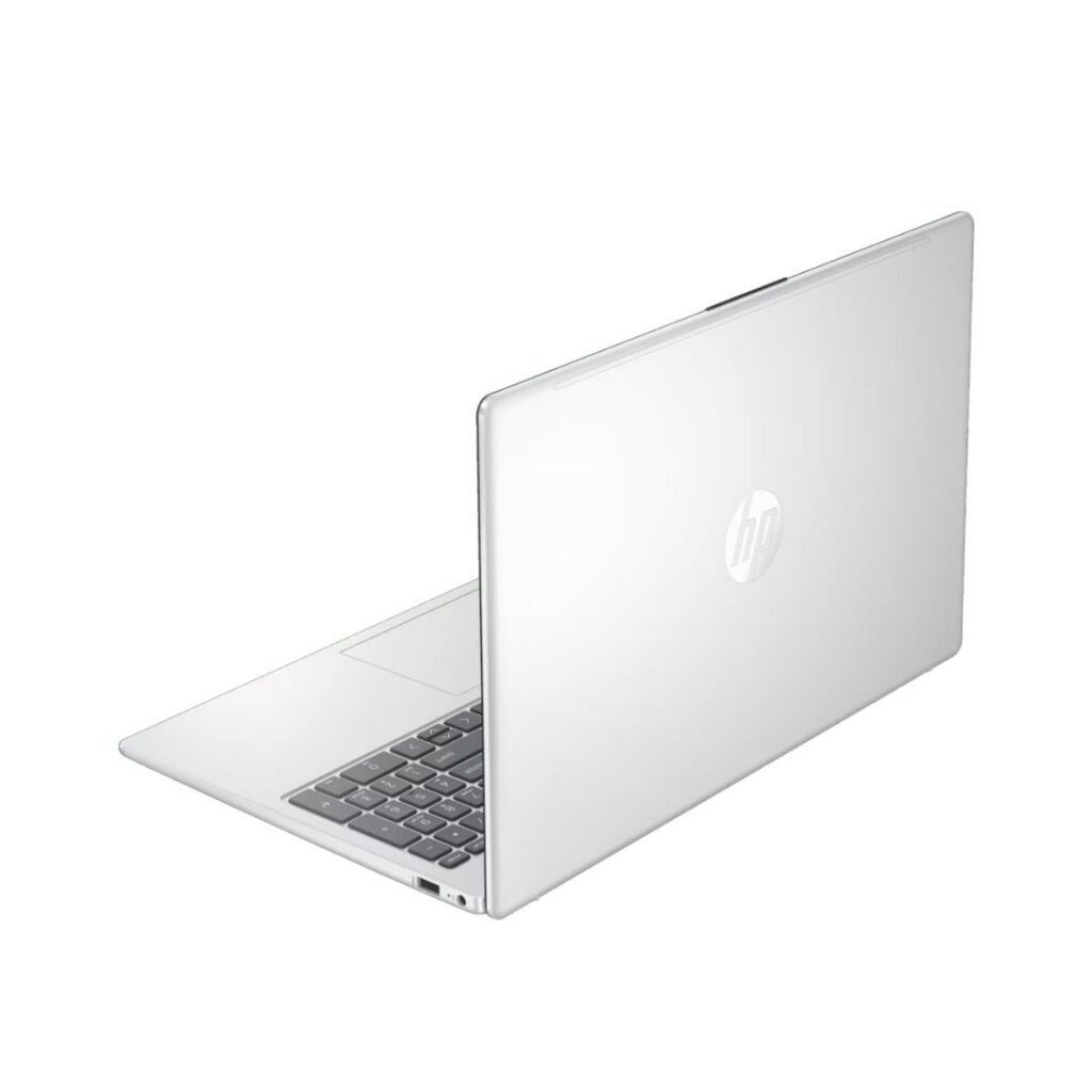 hp notebook 15 ryzen 3 right back view