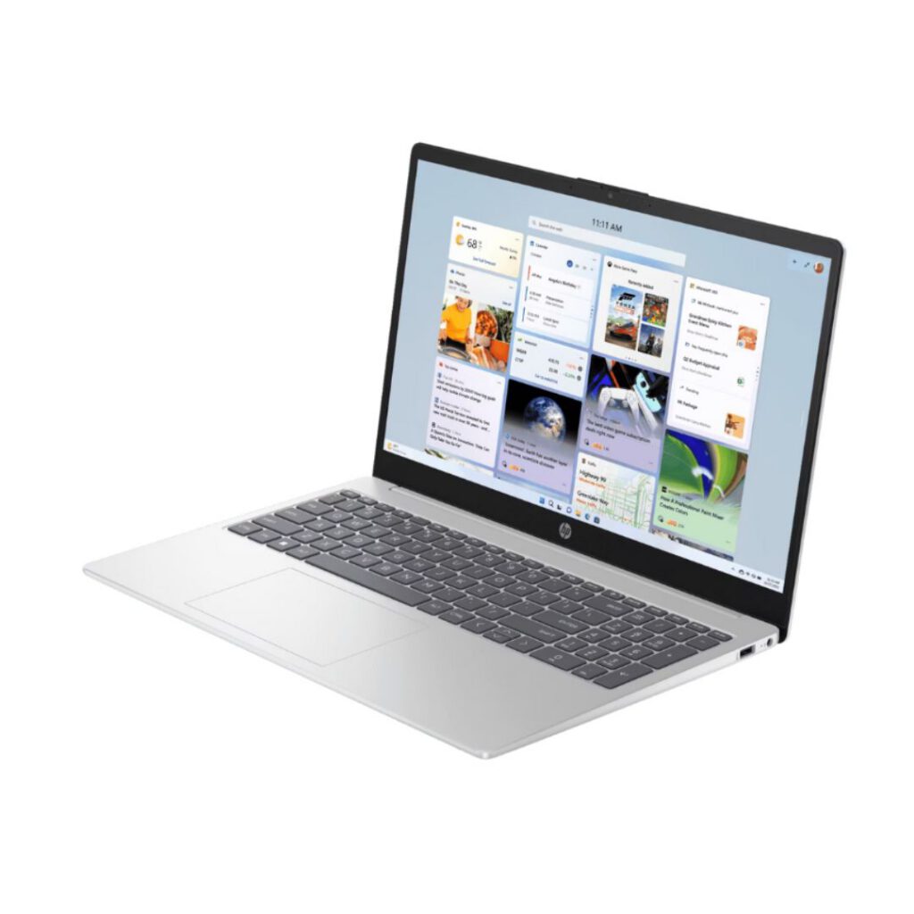 hp notebook 15 ryzen 3 right side view