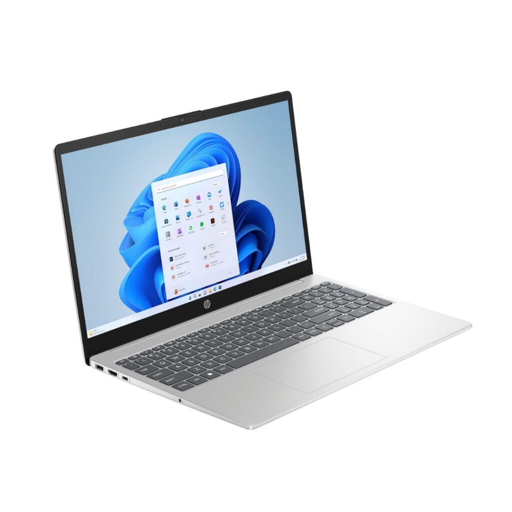 hp notebook 15 i5 14th gen left side view