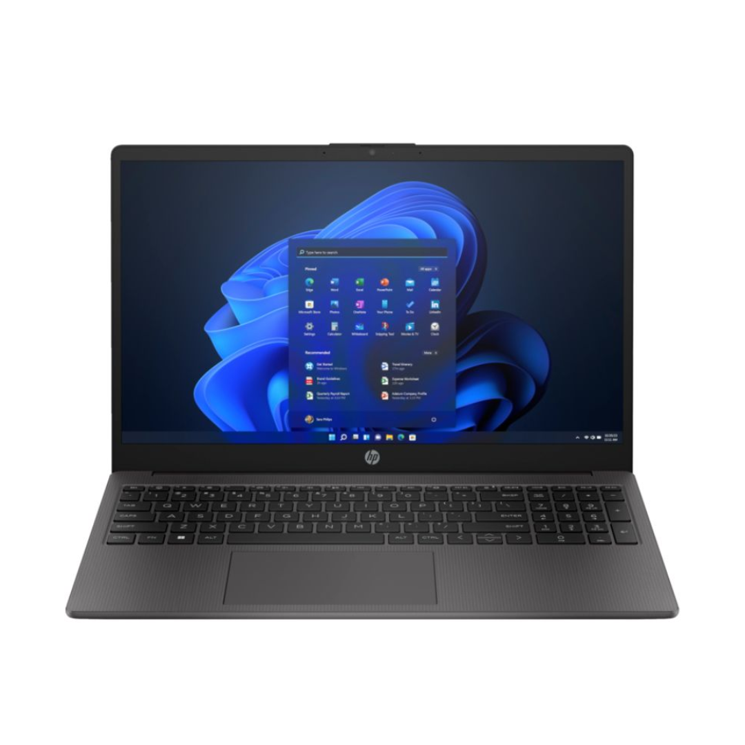 hp notebook 250 i3 front view