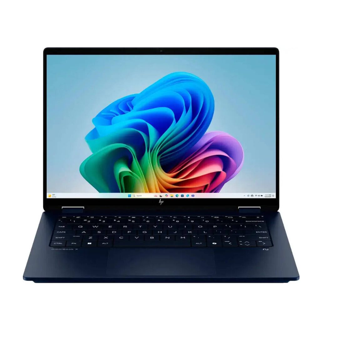 hp omnibook x intel core 5 12th gen front view