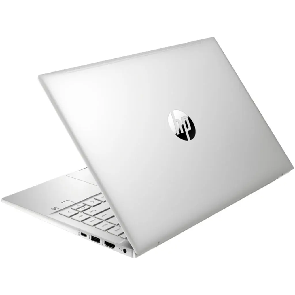 hp pavilion 14 core i5 12th gen right back view
