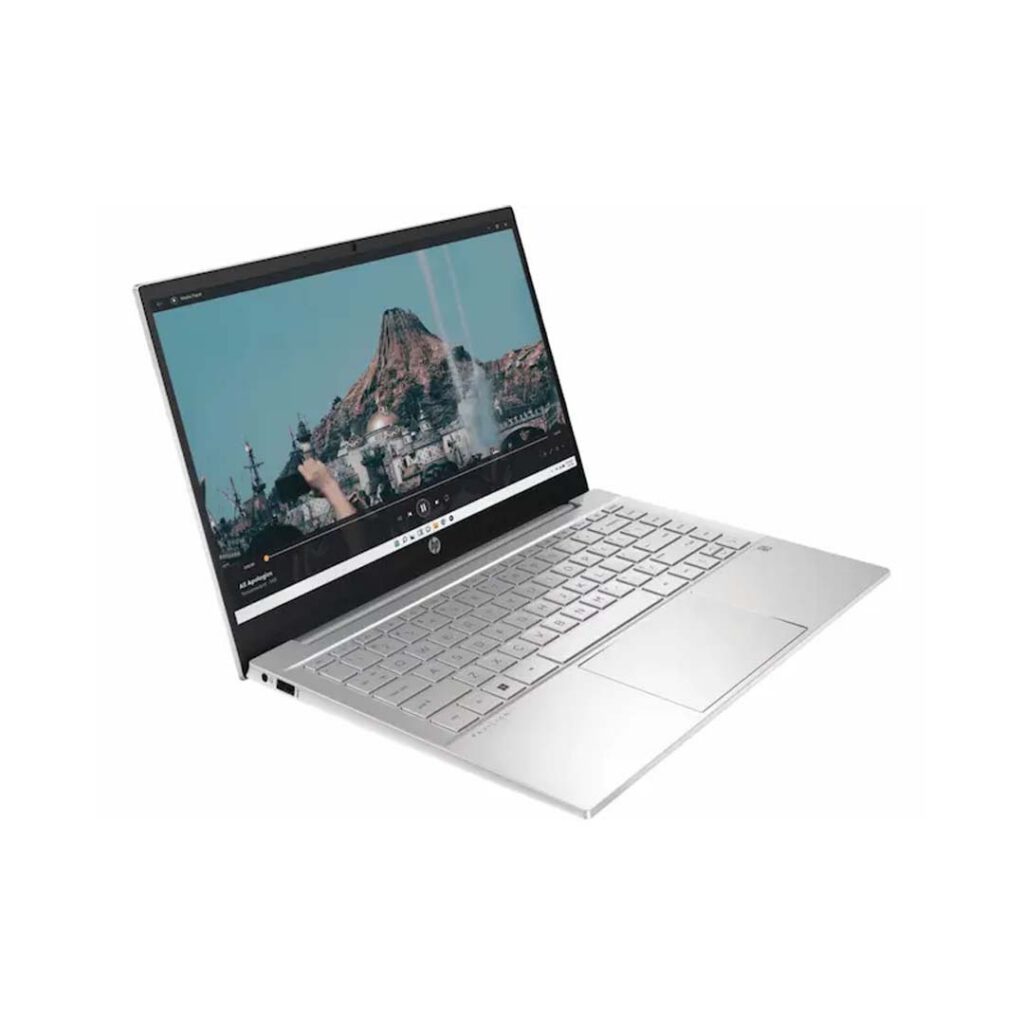 hp pavilion 14 core i5 12th gen left view