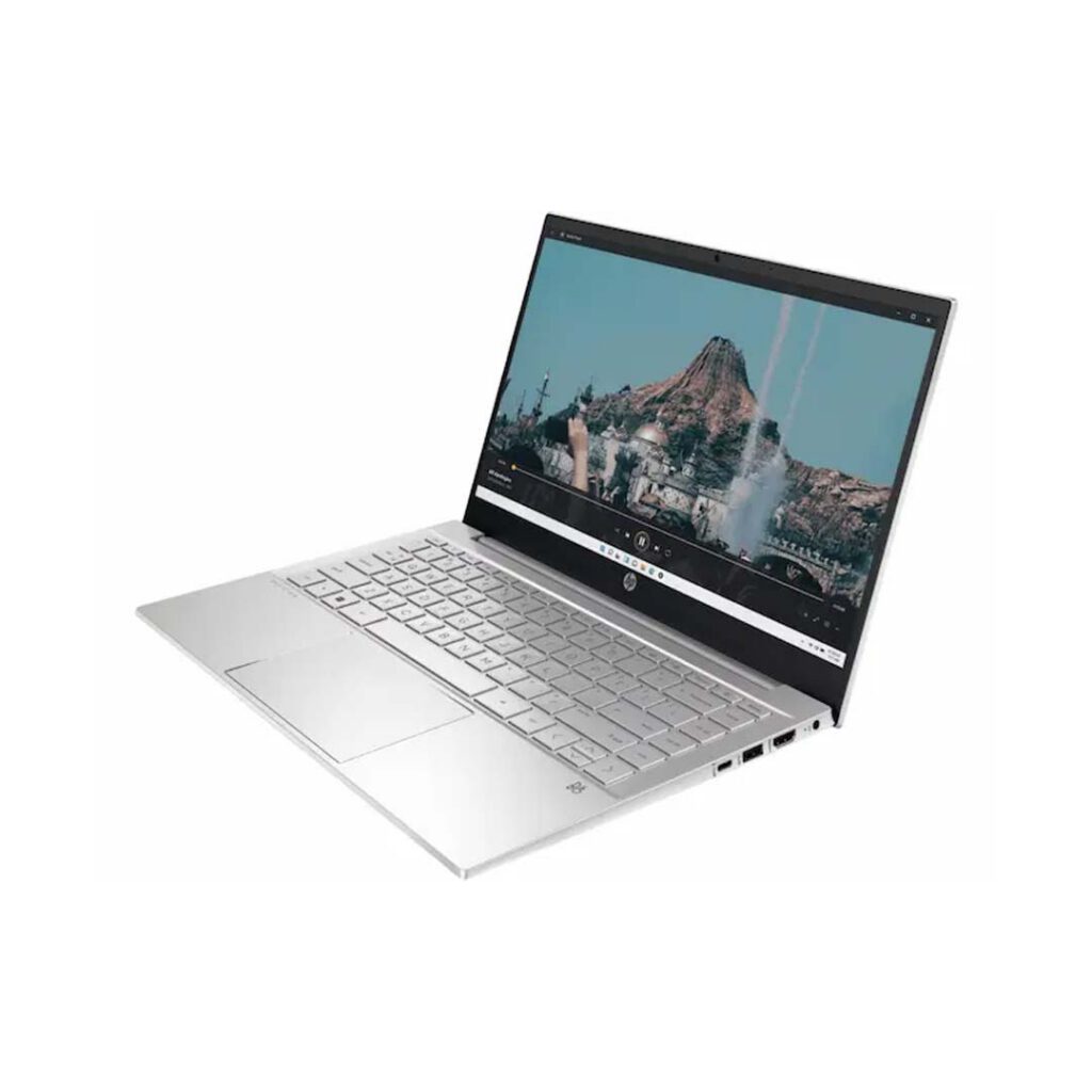 hp pavilion 14 core i5 12th gen right view