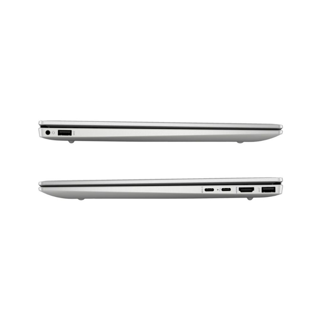 hp pavilion 14 plus core ultra 5 14th gen both side ports view