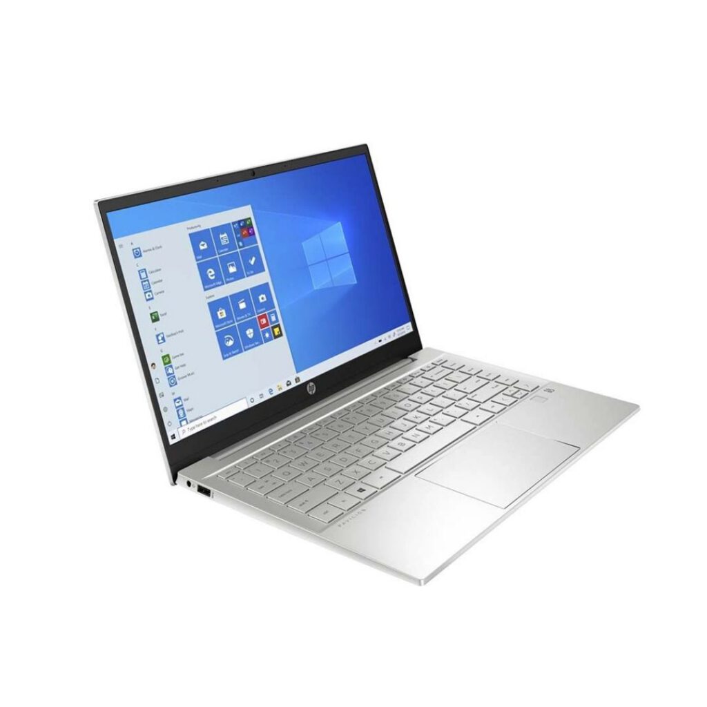 hp pavilion 14 core i7 12th gen left side view