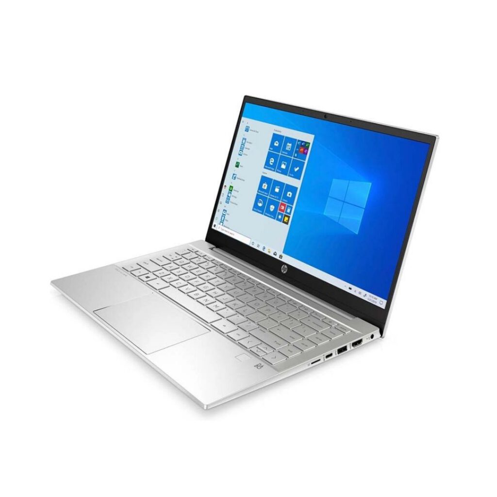 hp pavilion 14 core i7 12th gen right side view