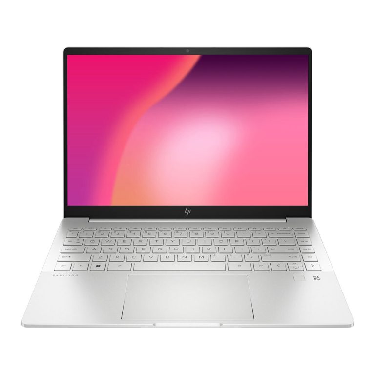 hp pavilion plus 14 core i5 13th gen front view