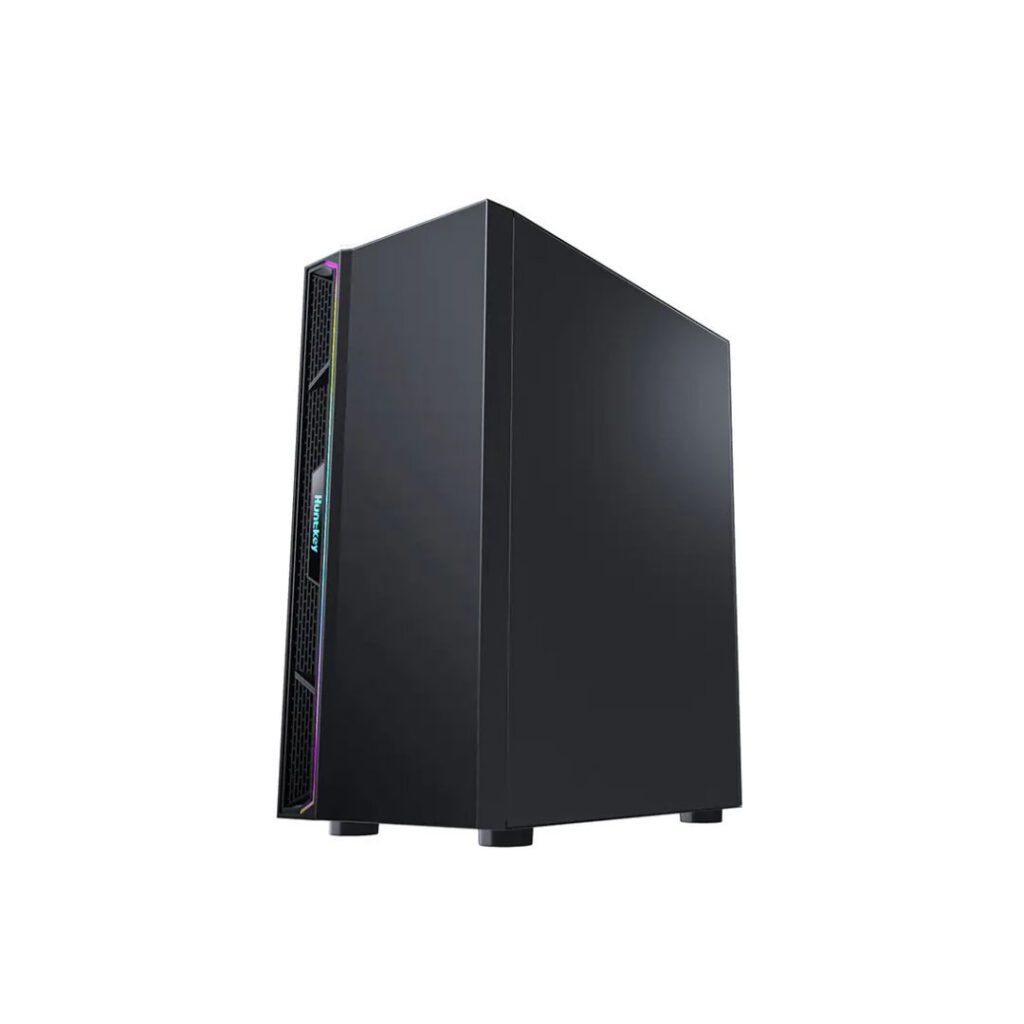 huntkey gs450 pc case back side view