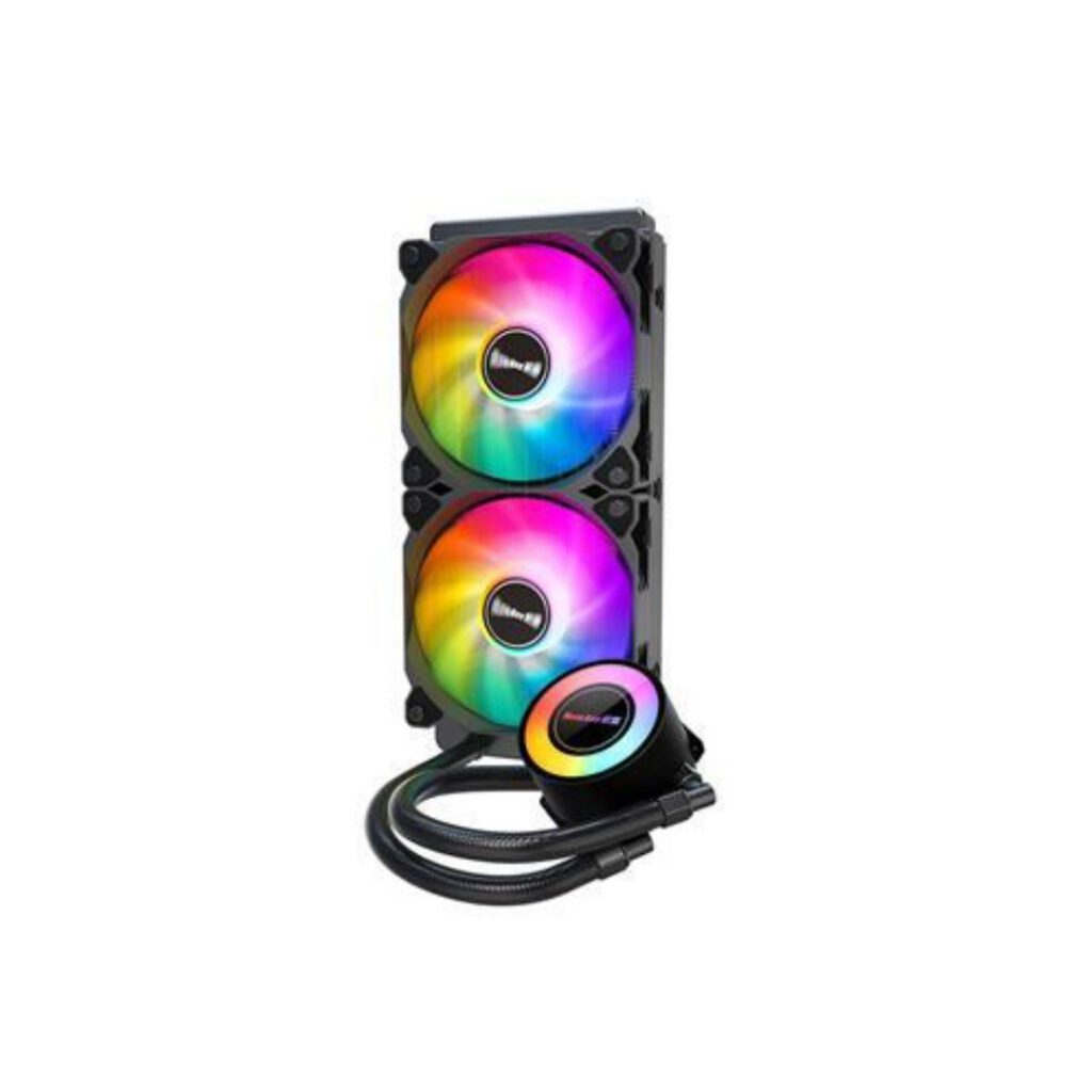 huntkey liquid cooler front view
