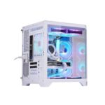 intel i5 14th gen rtx 3060 gaming pc back view