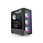 ryzen 7 gaming pc build left side view