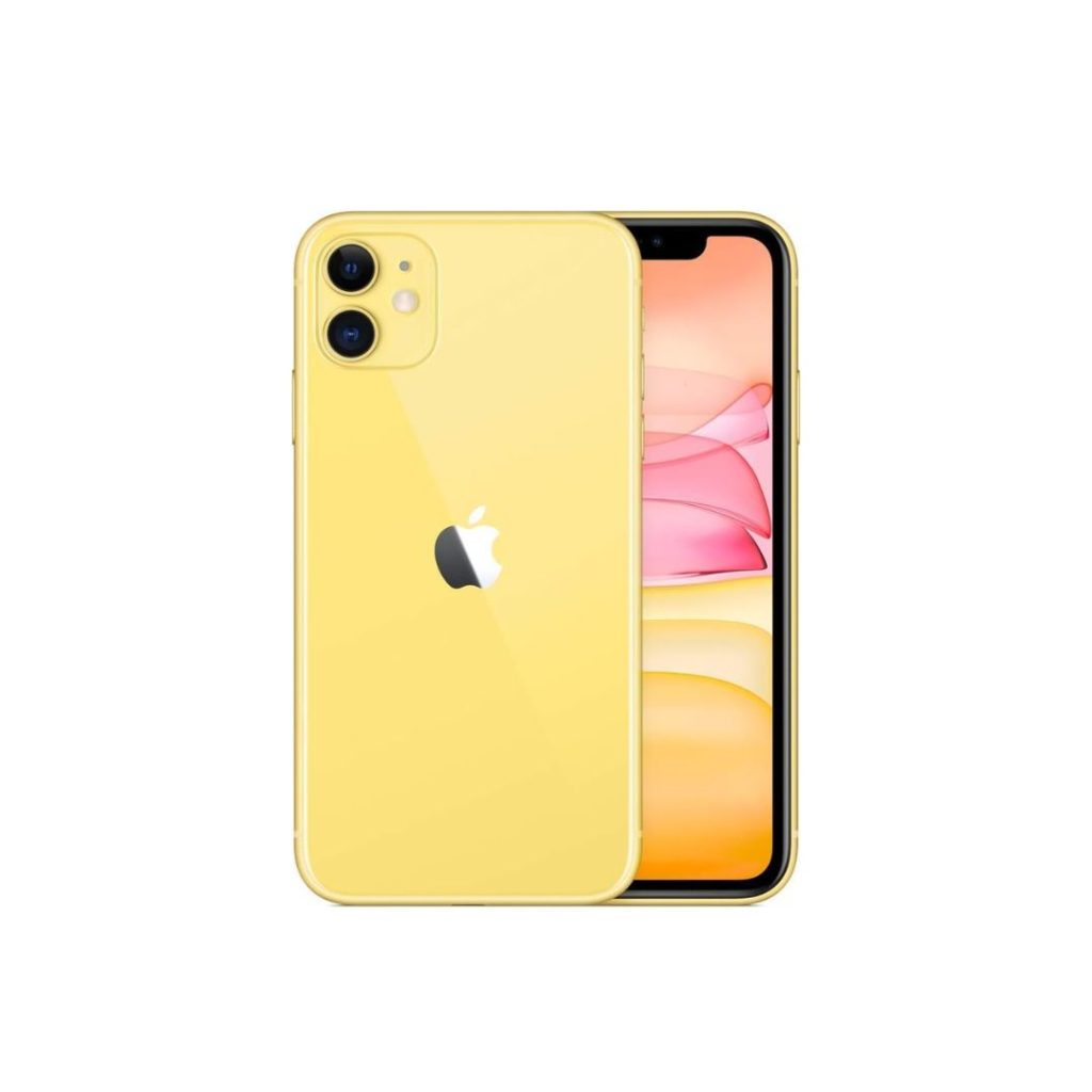 iphone 11 in yellow color