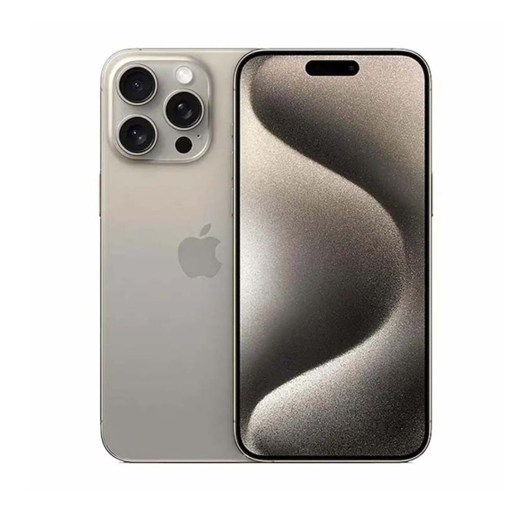 iphone 15 pro max front and back view