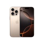 iphone 16 pro desert front back view