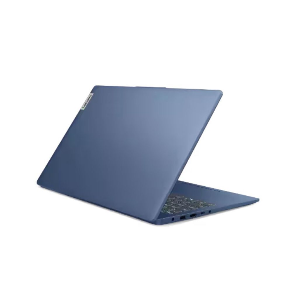 lenovo ideapad slim 3 core i3 left back view