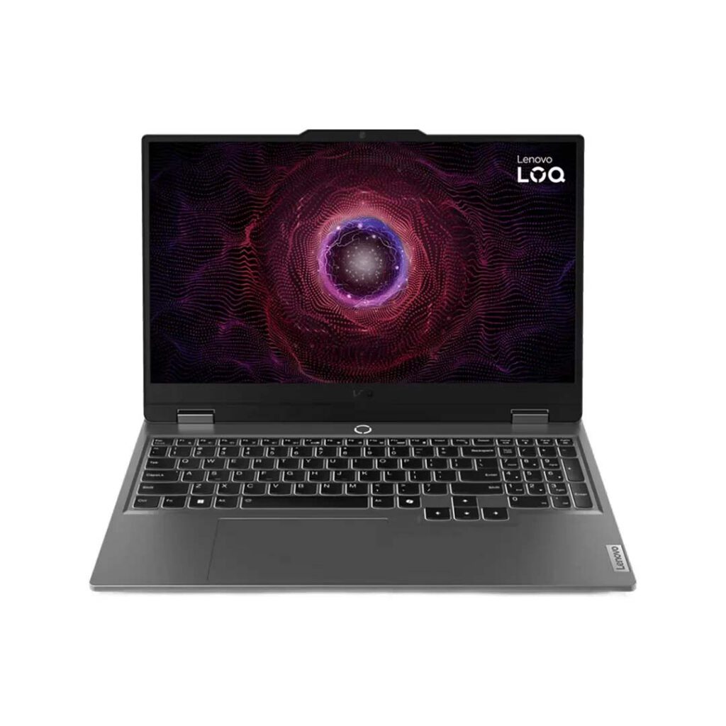 lenovo loq 15 ryzen 5 front view