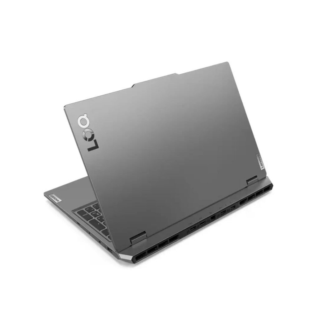 lenovo loq 15 gaming intel core i7 back side view