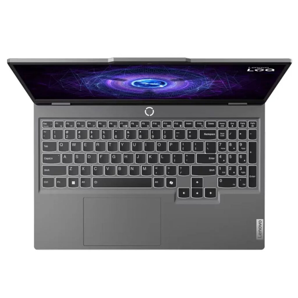 lenovo loq a5 gaming intel core i7 top view