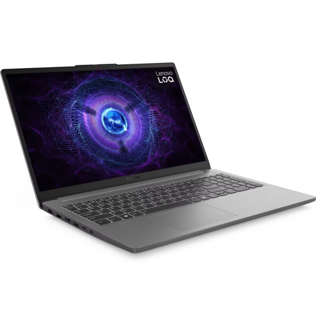 lenovo loq gaming 2025 core i5 12th gen left side view
