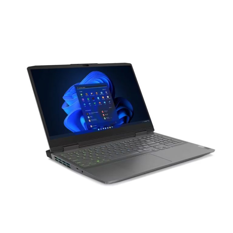lenovo loq gaming core i5 12th gen left view