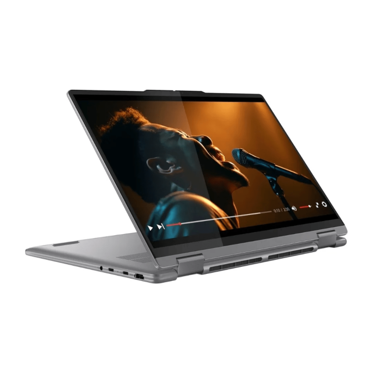 lenovo yoga 7 ryzen 5 left fold view