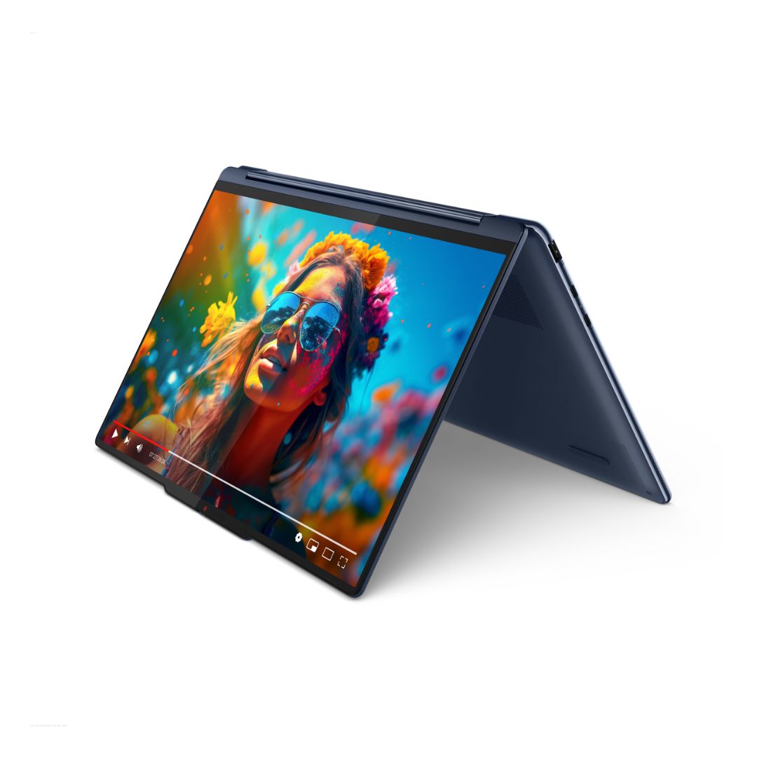 lenovo yoga 9i 2 in 1 core ultra 7 inverted view