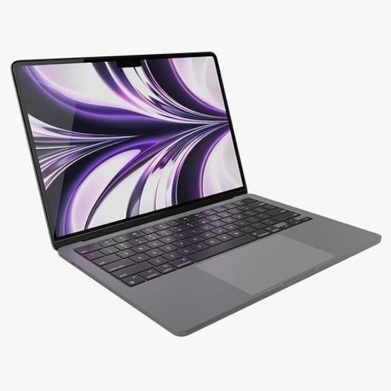 macbook air m2 left
