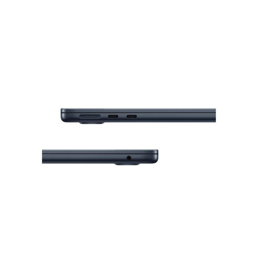 macbook air m4 2025 both side ports view
