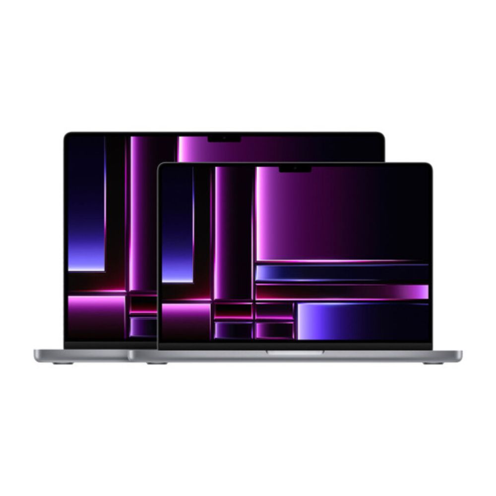 apple macbook pro m2 pro chip front view