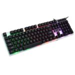 milange k6 rgb keyboard in nepal sideview