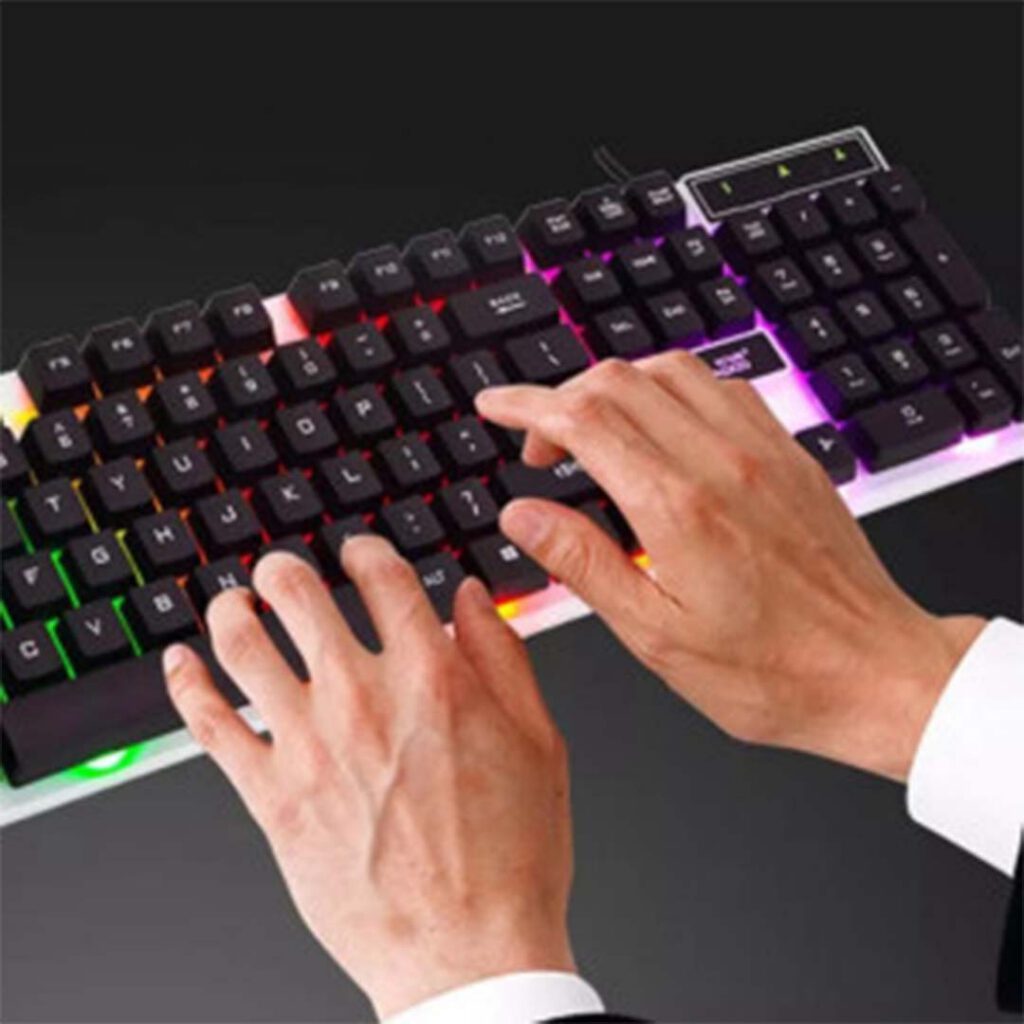 milange k6 rgb keyboard in nepal use