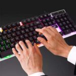 milange k6 rgb keyboard in nepal use