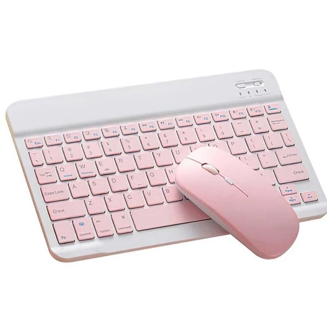 mouse keyboard kit in nepal pink