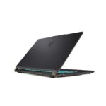 msi cyborg 15 gaming core i5 12th gen left back view