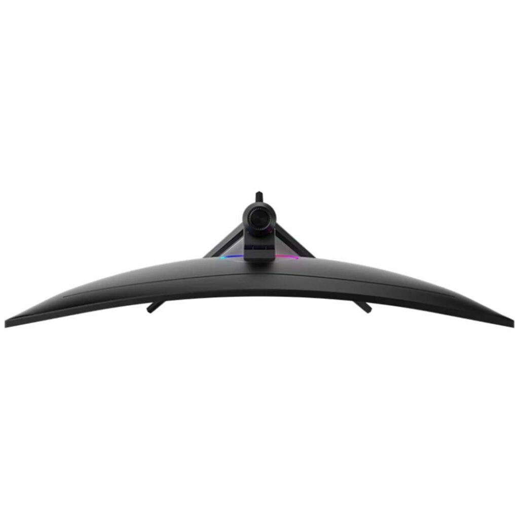 msi mag 342cqr e2 curved ultrawide gaming monitor top view