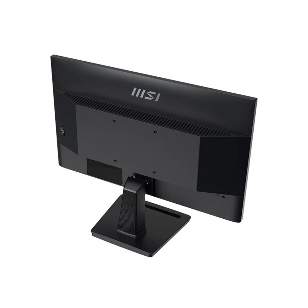 msi pro mp225 monitor back top