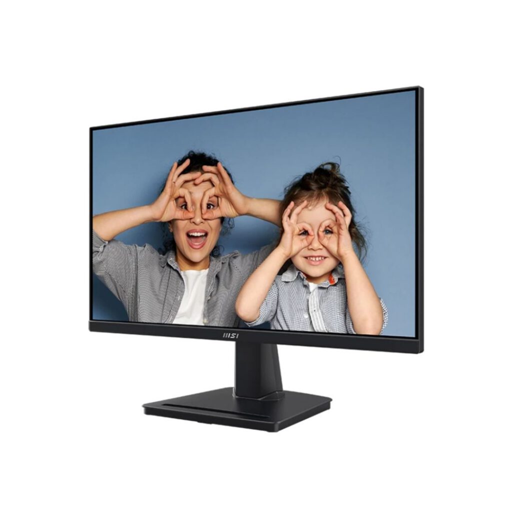 msi pro mp225 monitor right side view