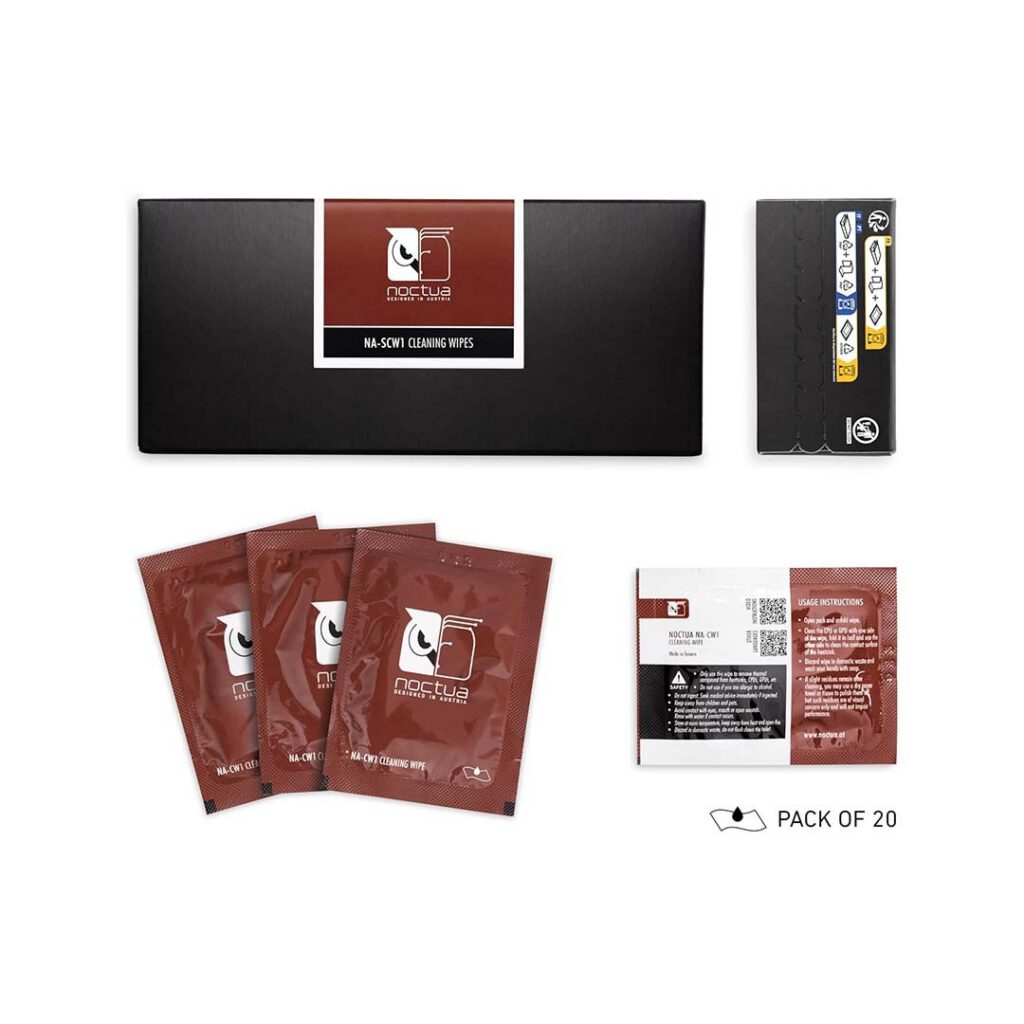 noctua na cleaning wipes in nepal pack