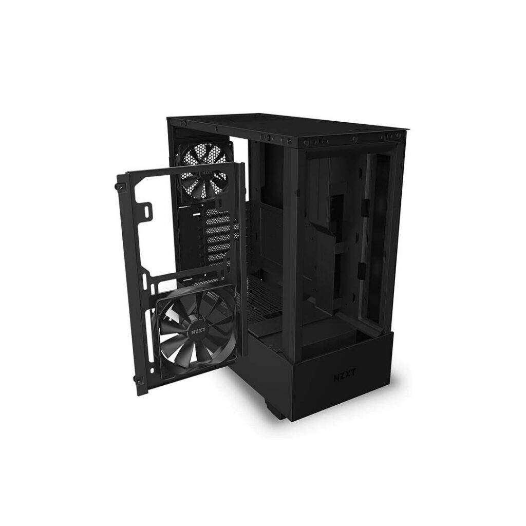 nzxt h510 case in nepal fan view