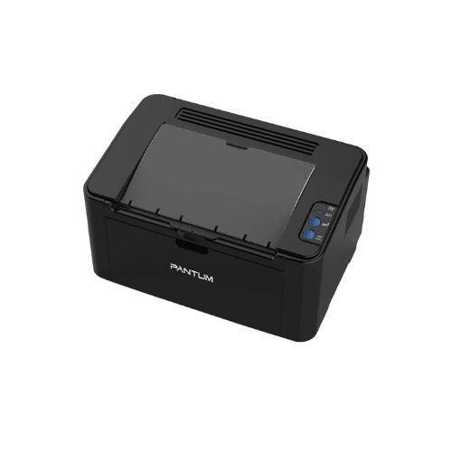pantum p2500w mono laser single function printer top view