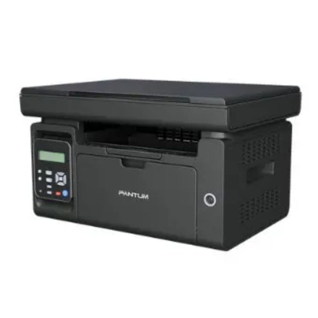 pantum m6500 laser printer side view