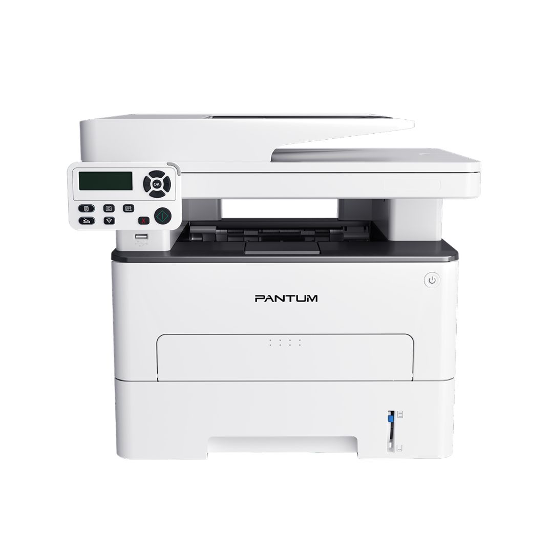 pantum m7102dw mono laser multifunction printer front view