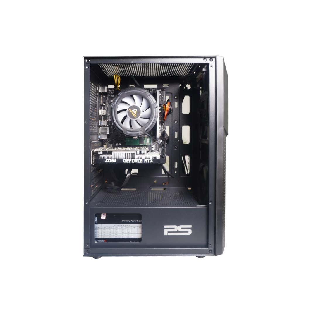 Ryzen 5 5600G ( 8GB DDR4 3200MHZ RGB RAM | 512GB SSD | AMD Radeon™ Graphics | Black Case)