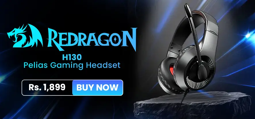 redragon gaming headset banner