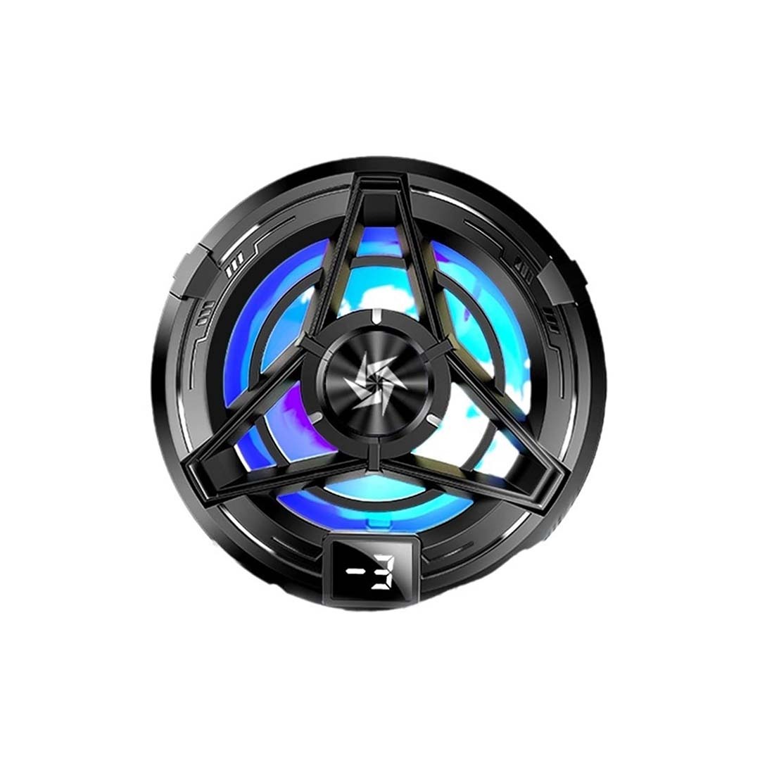 Magnetic Back-clip Mobile Phone Semiconductor Cooling Radiator PUBG Game Cooler for iPhone, Android, Tablet Cool Heatsink(Sl-17 With Universal Clip)